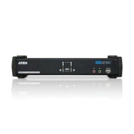 Aten CS1782A 2-Port USB DVI Dual Link KVMP Switch con Audio y Hub USB 2.0 (Cables KVM y Sonido Incluidos)