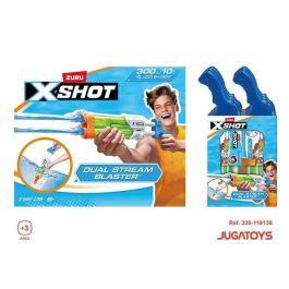 Pistola de agua x-shot small quad stream blaster con dos cañones 13'2x40'2x5'3cm - modelos surtidos Pistola de agua x-shot small quad stream blaster con dos cañones 13'2x40'2x5'3cm - modelos surtidos