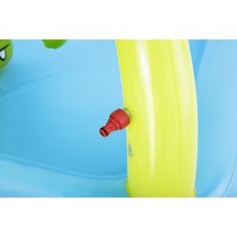 Bestway Piscina Infantil Zona de Juegos Acuático Fantástico 239 x 206 x 86 cm con Fuente y Tobogán