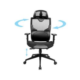 Sandberg ErgoFusion Silla Gaming Ergonómica Ajustable para PC con Malla Transpirable y Material PU - Confort y Soporte