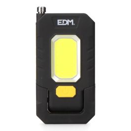 Edm Linterna LED XL Recargable con Imán Telescópico, 5W + 3W, 300LM, Batería de Litio Incluida Edm Linterna LED XL Recargable con Imán Telescópico, 5W + 3W, 300LM, Batería de Litio Incluida