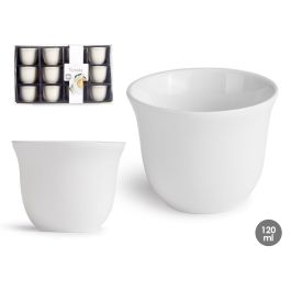 Vaso Porcelana Te 120 Ml Vessia 7X5CM (48 Unidades) Vaso Porcelana Te 120 Ml Vessia 7X5CM (48 Unidades)