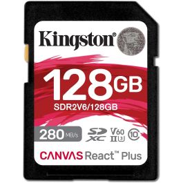 Tarjeta de Memoria SDXC Kingston SDR2V6/128GB 128 GB Precio: 39.49999988. SKU: B1AK7HG445