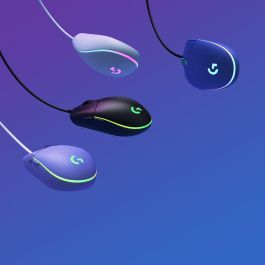 Logitech G203 LIGHTSYNC Ratón Gaming con Cable Azul