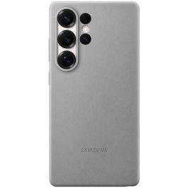 Samsung EF-VS938 Funda Kindsuit para Galaxy S25 Ultra, Protección contra Caídas y Rayones, Imitación Piel, Gris