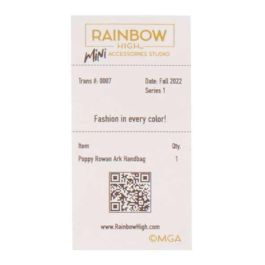 Rainbow High Bolsos de Moda con Accesorios y Modelos Surtidos