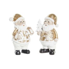 Figura Navidad Moderna DKD Home Decor Dorado 6 x 13.5 x 8 cm (2 Unidades) Precio: 9.5000004. SKU: B1484SVJP8