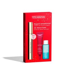 Clarins Máscara Supra Volume Estuche 3 pz - Tratamiento Voluminizador de Pestañas con Cera de Grosella Negra