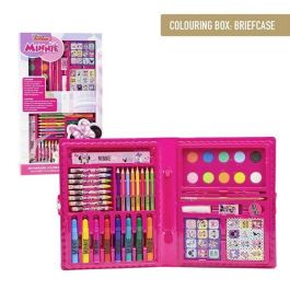Cerdá Set Papelería Coloreable Caja Minnie 45.0x26.70x 3 cm