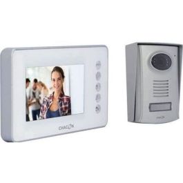 Chacon Videoportero 4 hilos con pantalla LCD 4.3 pulgadas color, manos libres, visión nocturna y unidad exterior de aluminio - Blanco Precio: 87.5000005. SKU: B1BJ4N7FD4