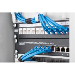 DIGITUS Patchpanel 1HE 12-Port Modular schw.