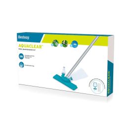 Bestway 58013 Kit Mantenimiento para Piscinas hasta 396 cm - Incluye Pértiga y Cabezal Intercambiable Bestway 58013 Kit Mantenimiento para Piscinas hasta 396 cm - Incluye Pértiga y Cabezal Intercambiable