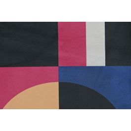 DKD Home Decor Cuadro 63 x 83 x 3 cm Lienzo Velvet Azul Negro Moderno (2 Unidades)