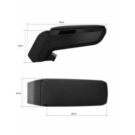 Armster Reposabrazos Fiat 500 L 2018- Facelift Polipiel Negra V01561 Y V01568 C05525A