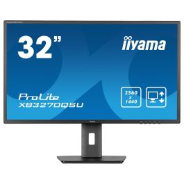 Iiyama XB3270QSU-B1 Monitor 32" IPS QHD 2560x1440 100Hz 3ms Regulable Altura HDMI DP USB