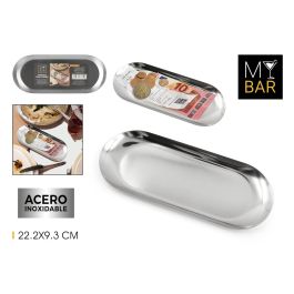 Bandeja de Cambio Oval de Acero Inoxidable - My Bar (24 Unidades) Precio: 31.50000018. SKU: B18QFATPZK