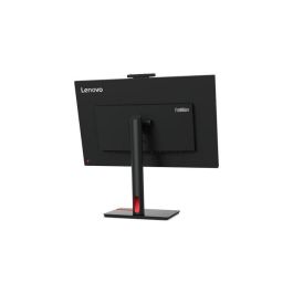 Lenovo T27hv-30 Monitor 27" QHD (2560x1440) IPS 4ms 75Hz Altavoces Cámara USB-C HDMI DP Pivot Negro