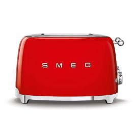 Smeg TSF03RDEU Tostador de Pan para 4 Rebanadas Estilo Retro Años 50 Color Rojo Precio: 166.50000026. SKU: B1DKP3XBCY