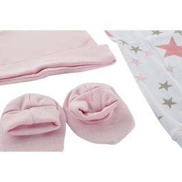 Bebe Baby DKD Home Decor Azul Rosa 30 x 33 cm Set de 7 (2 Unidades)