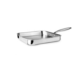 Ibili Grill Liso Tricapa Inox/Alum/Inox 28 x 28 cm Precio: 42.58999987. SKU: B13KD96DL9