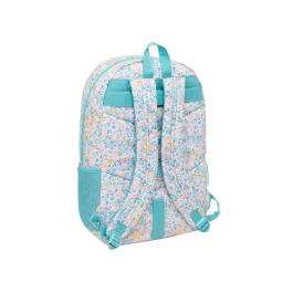 Safta Mochila Escolar Moos Fiori Reciclada Adaptable a Carro 460x300x140 mm