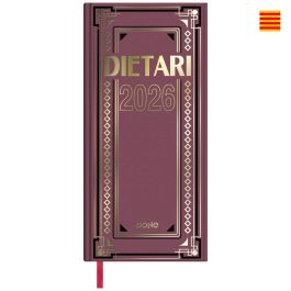 Dohe Dietario Dos Tercios 14.5x31 cm Dp Cartón Geltex C-Surtidos 2026 Catalán