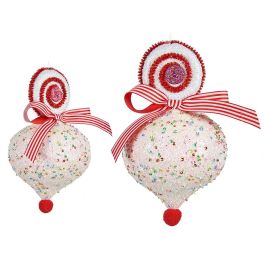 Bola Navidad Forma Lagrima Colorida 10Cm Krist+ (12 Unidades) Precio: 60.5. SKU: B1GEH7Z683