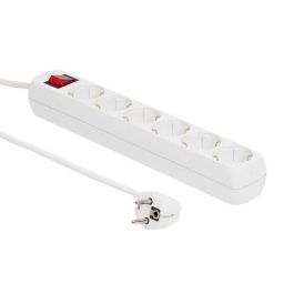 MicroConnect 6-way Schuko Power Strip on/off switch 1.5M, White Precio: 5.89000049. SKU: B1CCWVS8ZE