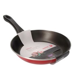 Fagor Sarten Optimax Acero Aisi 430 Ø24 cm Rojo Antiadherente Xylan Plus