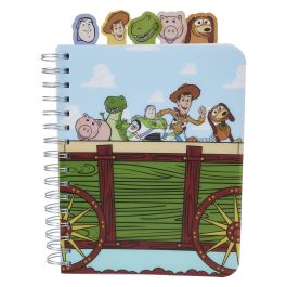 Loungefly Cuaderno Toy Story Disney, Tapa Plástico Esmerilado, Hojas Rayadas, 16.75x21.25cm