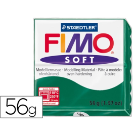 Staedtler Pasta de modelar Fimo Soft 57 gr Verde Esmeralda Precio: 2.6899994. SKU: B165SAZ42T