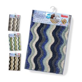 Hidalgo Alfombra de Baño Zig Zag Antideslizante Lavable 40 x 60 cm Precio: 5.68999959. SKU: B16QXZKP5C