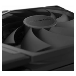 EKL Alpenföhn Panorama 2 Refrigerador de Aire, Ventilador 9,2 cm, 500-3000 RPM, Negro