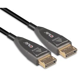Club3D CAC-1079 - Cable DisplayPort 1.4 Activo Óptico 20m, Macho/Macho, Soporta 8K (7680x4320) a 120Hz para PC