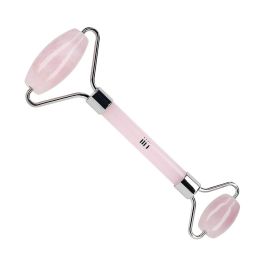 Ilū Rodillo Facial de Cuarzo Rosa Masajeador Antiedad Reafirmante para Rostro, Cuello y Escote. Reduce Arrugas y Bolsas Ojos, 1 unidad. Precio: 9.89000034. SKU: S05110300
