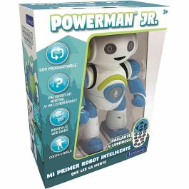 Lexibook Powerman JR. Robot Interactivo Programable con Quiz y Juegos: Habla, Baila, Música, Luces, Sonidos (3-4 años)