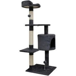 JAPSER - Árbol para gatos - 40 x 40 x 114 cm - Gris JAPSER - Árbol para gatos - 40 x 40 x 114 cm - Gris