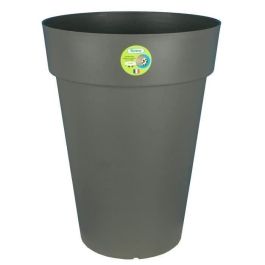 Maceta RIVIERA Soleilla - Redonda - Ø 50 x 66 cm - Gris brillo Precio: 49.89000005. SKU: S7152077