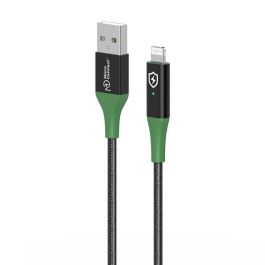 MicroConnect Cable Smart Charge MFI USB-A a Lightning 1m Negro/Verde con Carga Inteligente y Apagado Automático Precio: 22.79000031. SKU: B16FY29B29