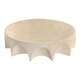 DKD Home Decor Centro de Mesa Scandi de Cemento Crema 26 x 26 x 7 cm (6 Unidades) Precio: 49.50000011. SKU: B12S5NMM34