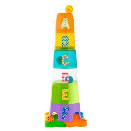 Chicco 00009308000000 Super Torre Apilable con 6 Vasos Transparentes y 4 Bolas. Aprende letras. Edad +6 Meses Precio: 28.49999999. SKU: B18H3NSGF6