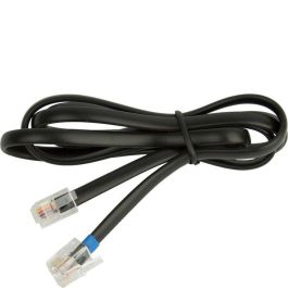 Jabra Cable de Teléfono Plano con Enchufe Modular Estándar RJ9 a RJ9, Longitud 875 mm Precio: 16.50000044. SKU: B15BC7ERBX