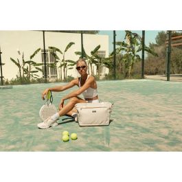 Numada Bolsa de Avión Beige 25 - 35 l con Bolsillo Portátil y Zapatero Resistente al Agua