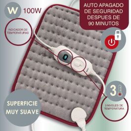 AVANT - Almohadilla Eléctrica 40 cm x 30 cm, 100W con 3 Niveles de Temperatura