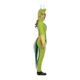 Disfraz mantis capucha, mono y brazaletes talla one size Disfraz mantis capucha, mono y brazaletes talla one size
