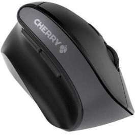 Cherry MW 4500 LEFT Ratón Inalámbrico Ergonómico para Zurdos, Sensor Óptico Ajustable, Compatible con Windows y Mac