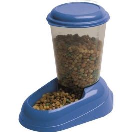 FERPLAST Zenith 3L dispensador de alimentos de plástico - 29.2x20.2x28.8 - Azul - Perro y gato Precio: 30.89000046. SKU: B1DBBY3HQK