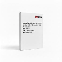 Lexware Buchhaltung Premium 2026 - 1 Licencia, ABO - ESD - Descarga Digital Precio: 886.49999988. SKU: B197654TNM