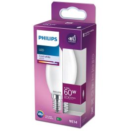 Philips Bombilla vela LED E14 6,5W 806lm 4000K luz día, equivalencia 60W, Ø3,5x9,7cm