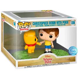 Funko Pop Moment Disney Winnie The Pooh y Christopher Robin - Figura Exclusiva de Colección 9 cm
